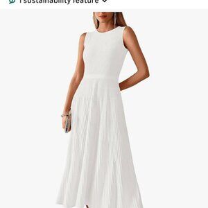 White Midi Dress